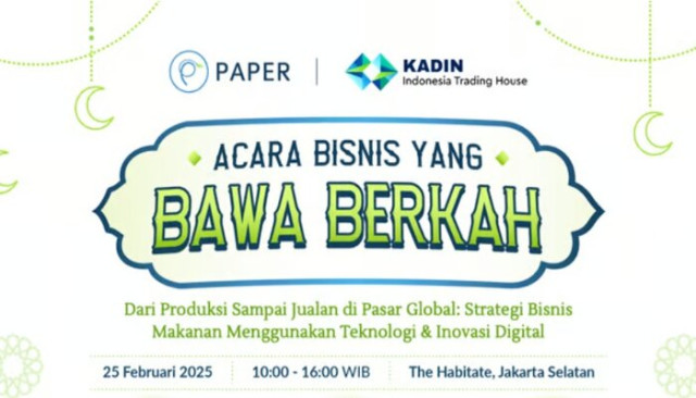 Acara Bisnis yang Bawa Berkah: Dari Produksi Sampai Jualan di Pasar Global: Strategi Bisnis Makanan Menggunakan Teknologi & Inovasi Digital
