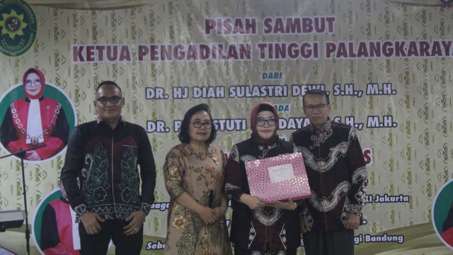 Pisah Sambut Ketua Pengadilan Tinggi Palangka Raya, Simbol Dedikasi dan Estafet Kepemimpinan