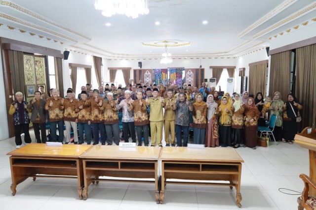 Bupati Rangkul PWRI Ajak Bersama Bangun Barito Kuala