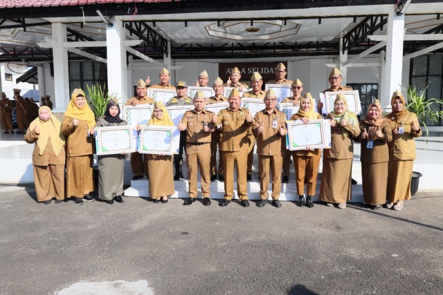 Kadiskominfo Hery Paparkan Target Digitalisasi dan Keamanan Data pada Upacara Senin Pagi