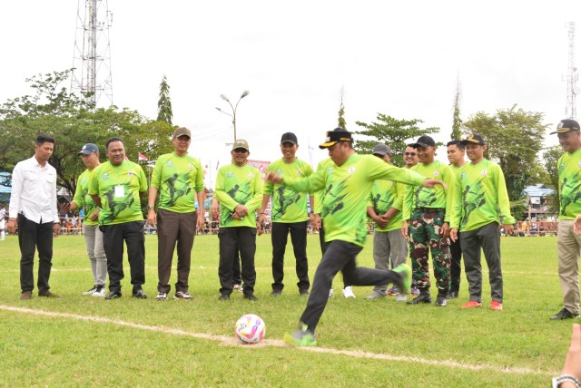 Buka Bupati Cup 2025, H. Bahrul Ilmi Pesan Jadi Pemuda Tangguh Berdaya Saing