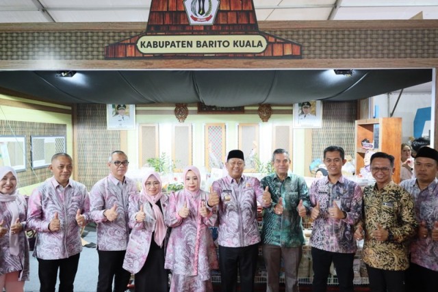 Bupati Barito Kuala Hadiri Pembukaan Kalsel Expo 2025