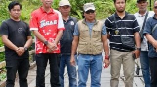 Ketua DPRD Rumiadi Dorong Pemerataan Pembangunan, Tinjau Jalan dan Jembatan di Permata Intan