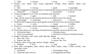 50 Soal Seni Budaya Kelas 7 Lengkap Kunci Jawaban Ujian Semester 2026