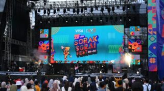 Bank Raya dan Visa Perkenalkan Kartu Digital Debit Visa di Sorak Sorai Fest 2025
