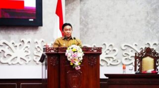 Wagub Edy Pratowo Hadiri Paripurna DPRD Kalteng Awal Tahun 2026