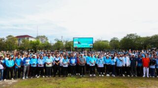 Hari Desa Nasional 2026, Pemprov Kalteng Ajak ASN Perkuat Semangat dan Kebugaran
