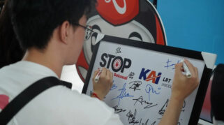 LRT Jabodebek Gelar Sosialisasi Anti Pelecehan di Stasiun Dukuh Atas, Ciptakan Ruang Aman Bersama