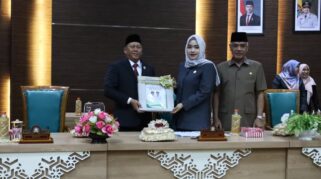 BUPATI BARITO KUALA SAMPAIKAN LKPJ TAHUN 2025