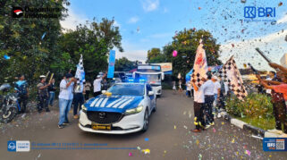 Mudik Bersama, Berbagi Harapan 2026: BRI Regional Office Jakarta 1 Lepas Ratusan Pemudik