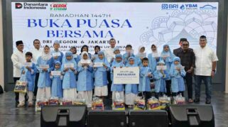 Pererat Silaturahmi, BRI Regional Office Jakarta 1 Gelar Buka Puasa Bersama dan Santunan Anak Yatim