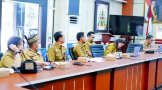 Diskominfosantik Kalteng Perkuat Sinkronisasi Program Kominfo Bersama Katingan