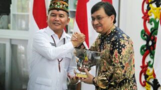 Gubernur Kalteng Terima Yovie Widianto, Perkuat Sinergi Ekonomi Kreatif Daerah