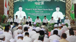 PERERAT SILATURAHMI, BUPATI BARITO KUALA GELAR SAFARI RAMADHAN 1447 H DI AULA SELIDAH