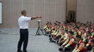 KAI Perkuat Profesionalisme Personel Keamanan LRT Jabodebek melalui Pembinaan dan Evaluasi