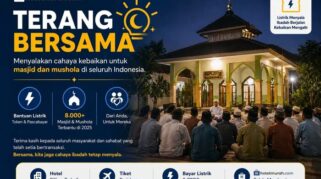 Hotelmurah.com Bantu 8.000 Masjid dan Mushola Lewat Terang Bersama