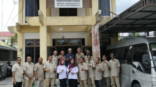 Galang Dukungan Tuan Rumah Porprov Kalsel XIII, KONI HSU Silaturrahmi ke KONI Batola