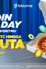Bitcoin Pizza Day Jadi Simbol Revolusi Finansial Global, Bittime Dorong Partisipasi Investor Aset Kripto Indonesia