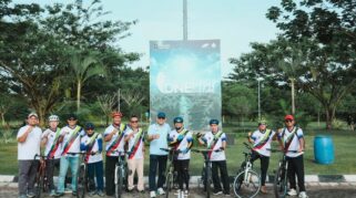 Dari Kereta hingga Sepeda, Karyawan PalmCo Dukung Kampanye Bebas Emisi Holding Perkebunan Nusantara