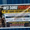 Buntut Ketidakjelasan Jaminan Fidusia 4 Tahun, Ormas Segel Kantor Mandiri Tunas Finance Kalteng