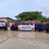Ratusan Siswa SMKN 4 PPU Ikuti Simulasi Penanganan Kebakaran