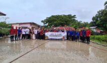 Ratusan Siswa SMKN 4 PPU Ikuti Simulasi Penanganan Kebakaran