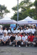 BRI Jatinegara Meriahkan CFD Lewat Booth Rekening dan Kartu Debit FC Barcelona