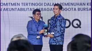 FLOQ Raih Penghargaan Yudhistira dari CFX atas Akuntabilitas dan Integritas Tertinggi