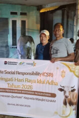Holding Perkebunan Nusantara Tebar Manfaat Idul Adha, KPBN Unit Dumai Salurkan Hewan Kurban untuk Masyarakat