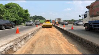 Jaga Kualitas Layanan Jalan Tol, PT JMTM Gelar Rekonstruksi Perkerasan di Sejumlah Titik Ruas Tol Cawang–Tomang–Pluit dan Jakarta–Tangerang