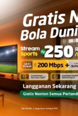 Oxygen.id Luncurkan Paket Stream Sport 200Mbps dan Gratis Nonton Piala Dunia