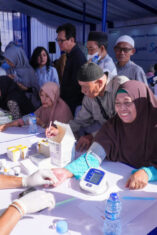 BRI BO Otista dan BRIMedika Gelar Pemeriksaan Kesehatan Gratis dalam Program CX 100 untuk Nasabah Pensiunan