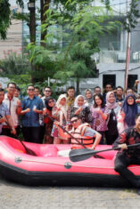 BRI Region 6 Gelar TOT Business Continuity Management dengan Simulasi Penggunaan Peralatan Keselamatan