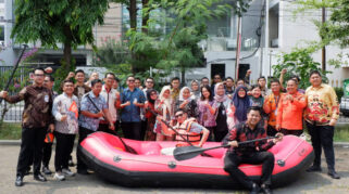 BRI Region 6 Gelar TOT Business Continuity Management dengan Simulasi Penggunaan Peralatan Keselamatan