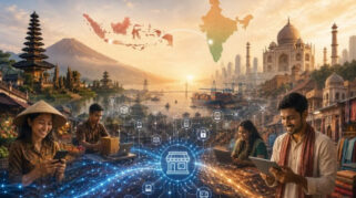 Dua Demokrasi, Satu Ruang Digital Bersama: Makna Kunjungan Modi ke Jakarta bagi Pedagang Kecil dan Konsumen Indonesia