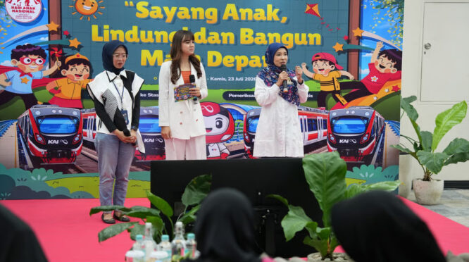 Hari Anak Nasional, LRT Jabodebek Jadikan Transportasi Publik sebagai Ruang Belajar Anak