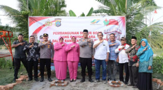 Holding Perkebunan Nusantara Perkuat Akses Air Bersih, PTPN IV PalmCo dan Polres Langkat Bangun Sumur Bor bagi Masyarakat