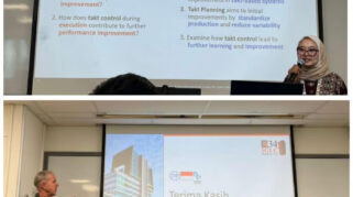 Inovasi Lean Construction di Salah Satu Proyek PTPP Jadi Referensi pada Forum Internasional IGLC34 Singapura