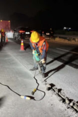 Jaga Kualitas Layanan Jalan Tol, PT Jasamarga Tollroad Maintenance Laksanakan Rekonstruksi Perkerasan di Ruas Jalan Tol Jakarta-Tangerang