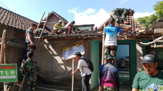 TMMD Kodim 0726/Sukoharjo Wujudkan Hunian Layak Bagi Lima Keluarga