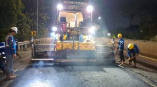 Tingkatkan Keandalan Jalan Tol, PT Jasamarga Tollroad Maintenance Laksanakan Pekerjaan Preservasi di Ruas Jalan Tol Semarang