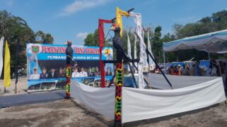 Gubernur Agustiar Sabran Groundbreaking Rumah Betang senilai Rp130 Miliar di Palangka Raya
