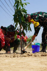 Dari Pohon yang Ditanam hingga Green House yang Dibangun, TMMD Kodim 0726/Sukoharjo Hadirkan Manfaat Nyata