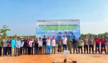 Dukung Kawasan Hijau, Pelindo Tanam 600 Pohon di Coastal Area Karimun
