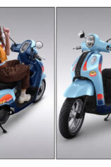 Fazzio Sunset Blue Hybrid x Alkateri, Motor Limited Edition Buat Nyempurnain Look Retro-Future Lo