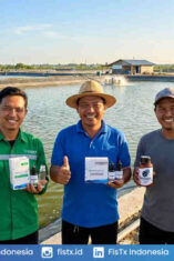 Tambak Indonesia Merdeka dari Produk Impor, FisTx Hadirkan Alat Uji Nawasena Test Kit dan Nano Disinfektan Buatan Lokal