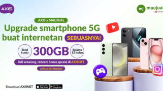 Maujual Gandeng AXIS Hadirkan Promo Smartphone 5G Bekas dengan Bonus Kuota