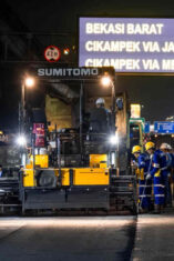 Pastikan Infrastruktur Jalan Tol Tetap Andal, PT Jasamarga Tollroad Maintenance Laksanakan Pekerjaan Preservasi di Jalan Tol Jakarta–Cikampek