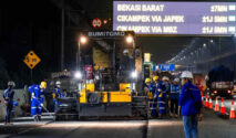 Pastikan Infrastruktur Jalan Tol Tetap Andal, PT Jasamarga Tollroad Maintenance Laksanakan Pekerjaan Preservasi di Jalan Tol Jakarta–Cikampek