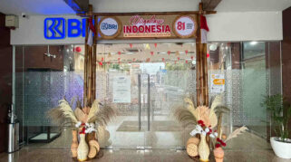 Sambut HUT ke-81 RI, BRI BO Kramat Jati Semarakkan Nuansa Merah Putih